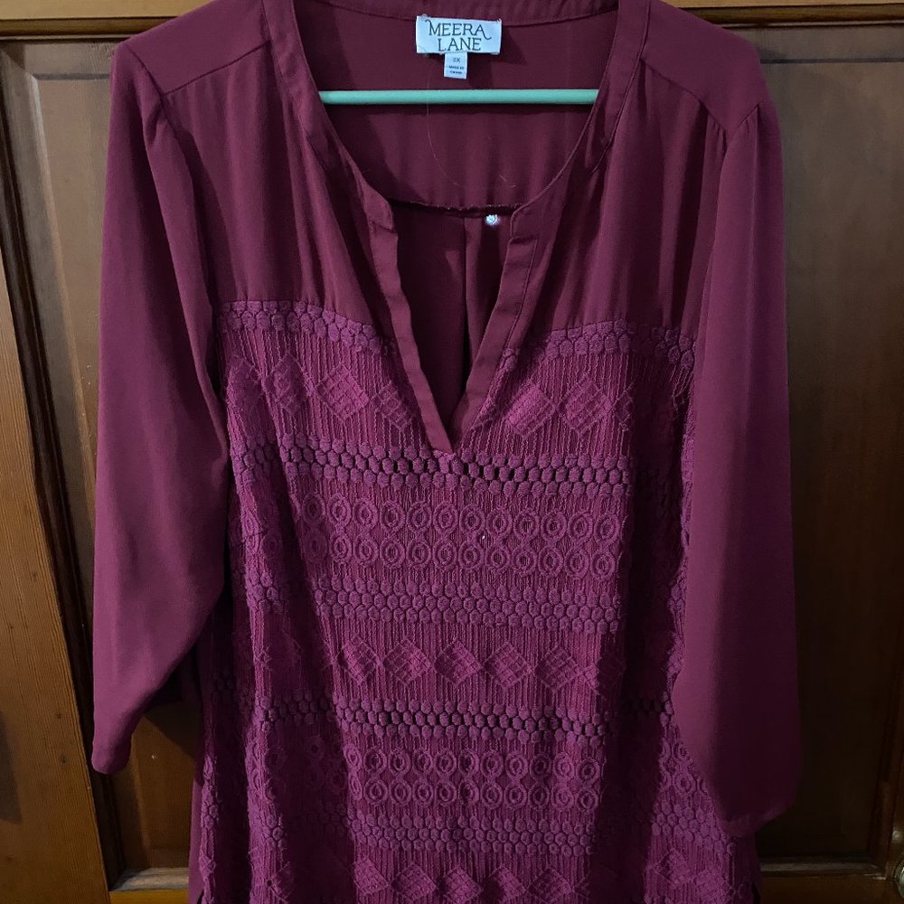 Womans plus size blouse